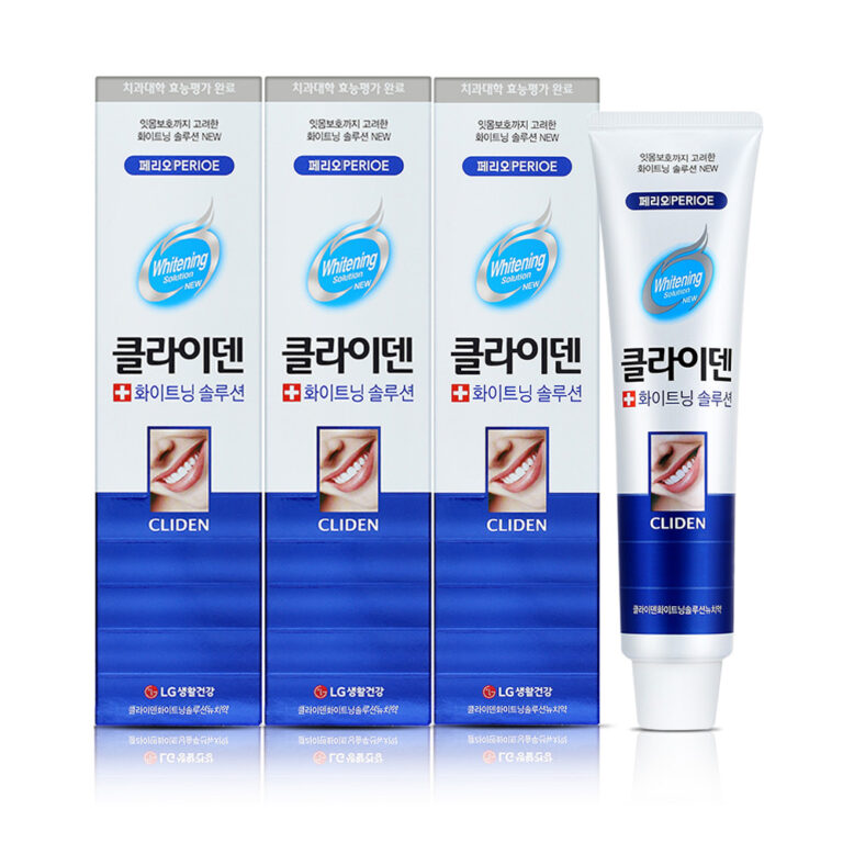 클라이덴 미백치약, 실제로 효과 있을까?