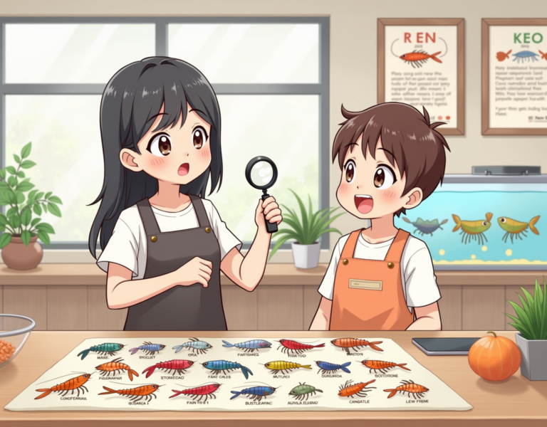 초심자도 능숙하게 키울 수 있는 관상새우는?