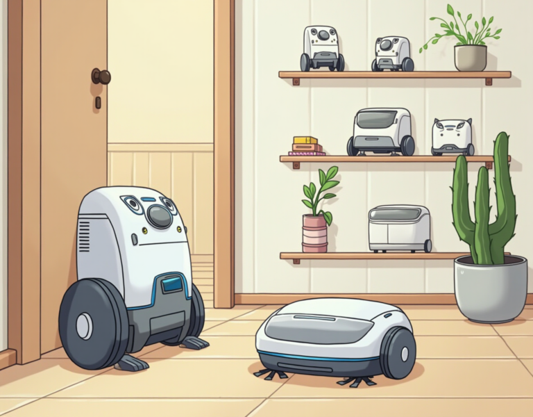 로봇청소기 고민 끝! 문턱도 문제없는 신모델 나왔어요