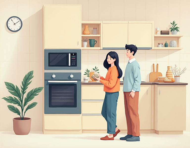 주방인테리어와 건강관리, 한번에 잡는 빌트인 광파오븐 – 공간 활용의 혁신과 건강식 레시피