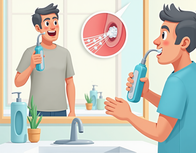 구강건강 지키는 팁! 편토결석, 구강세정기로 말끔히