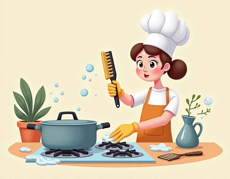 기름때로 축축해진 가스레인지, 어떻게 해야 할까?