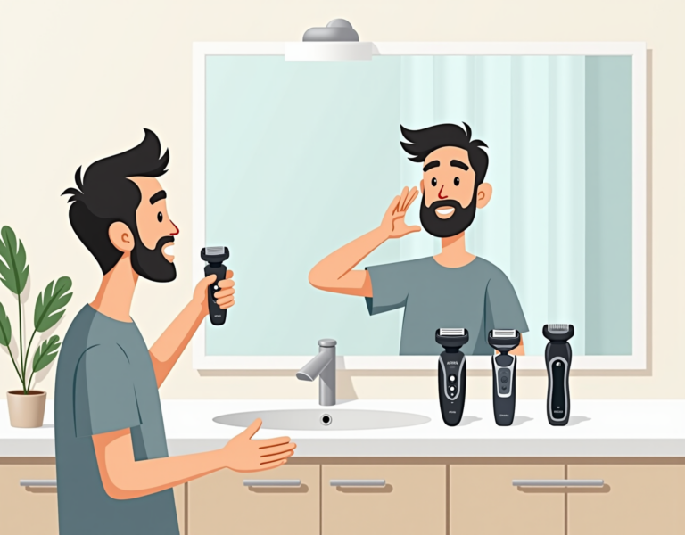 면도, 이렇게 쉬워졌다! 브라운 전기면도기로 바쁜 아침 해결 😎
