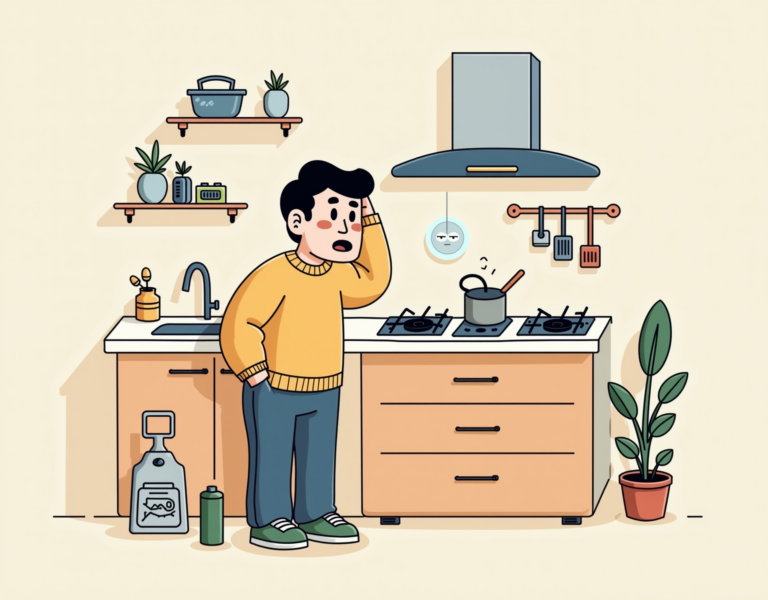 안전하고 쉬운 매립형 가스레인지 건전지 교체법, 이렇게 해요!