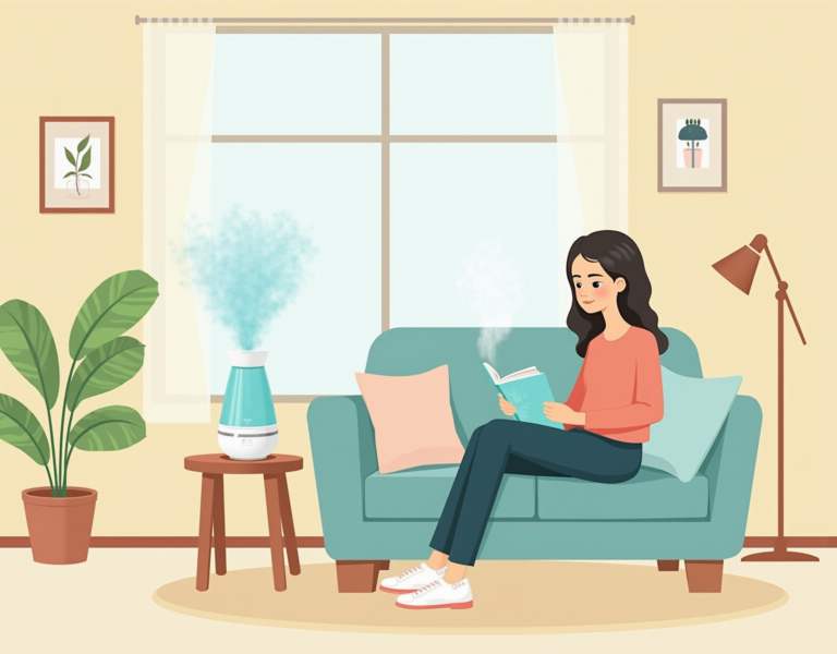 초음파가습기, 실내 건조 공기 고민 해결사!