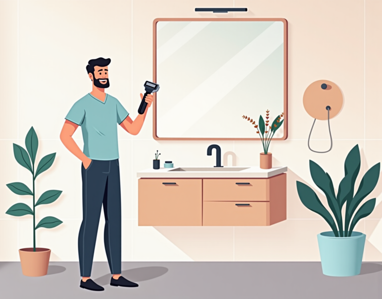 하이브리드 면도기, 최고의 면도 경험을 약속합니다!