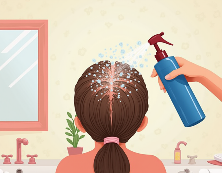 뜨거운 두피를 식혀주는 필수 아이템? 쿨링 스프레이예요!