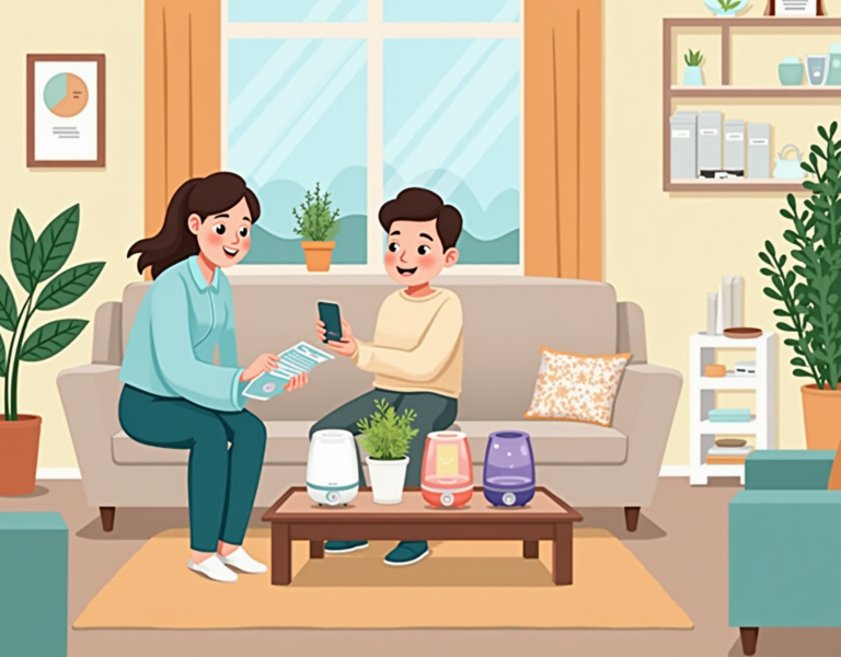 공기 관리하고 인테리어도 하고! 가열식 가습기로 겨울 실내 환경 UP