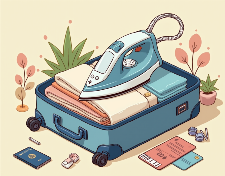 구김 없는 여행 룩? 가벼운 여행용 다리미 하나면 OK! ✈️