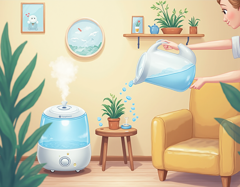 가습기, 정수기물로 써도 되나요?