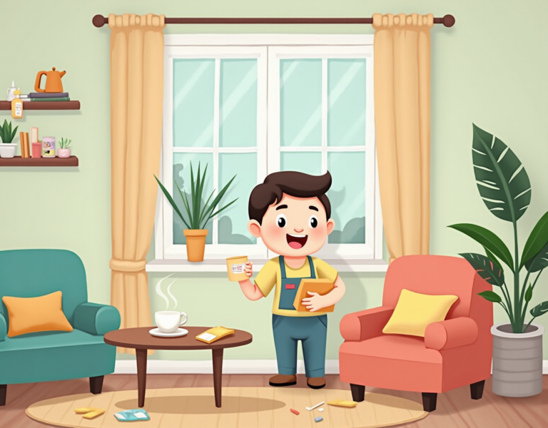 스펀지와 문풍지, 겨울 보온의 최강 콤비!