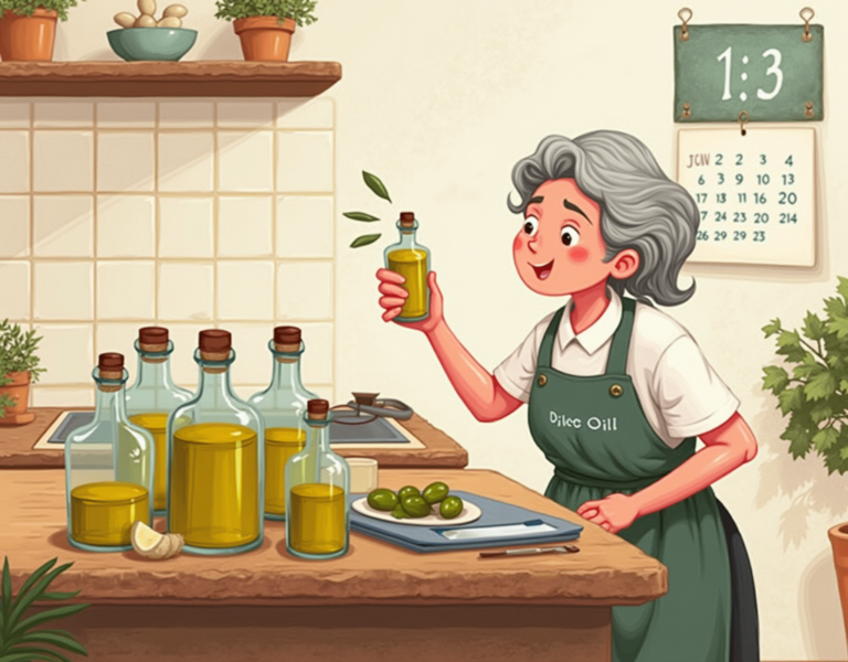 올리브유 신선도 지키는 꿀팁 🍯