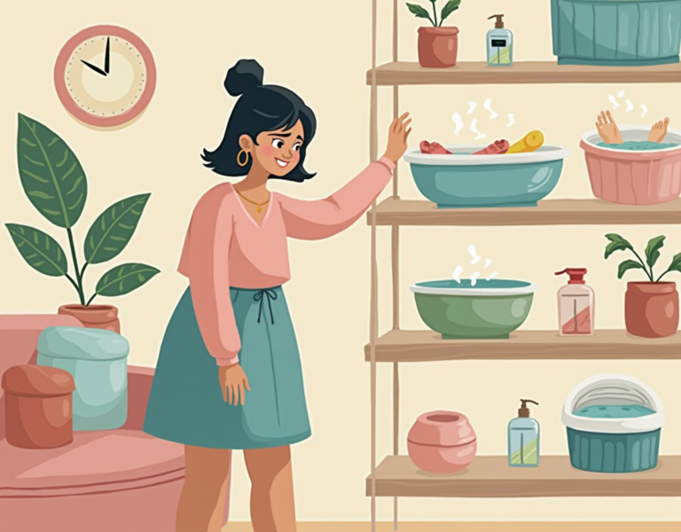 발 마사지가 필요할 때! 완벽한 족욕통 고르는 법