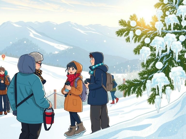 바래봉 눈꽃축제 방문 시 안전 수칙과 주의사항