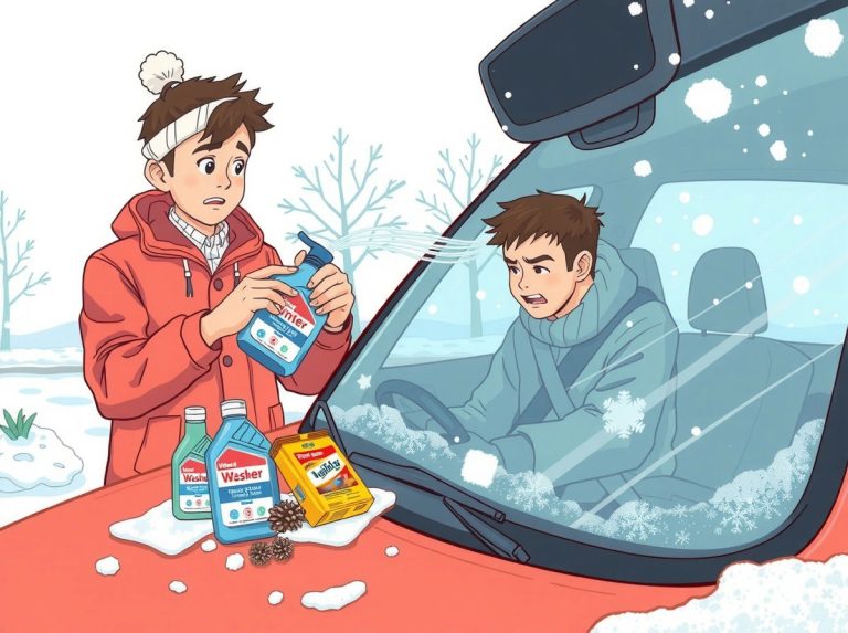 겨울 안전 운전의 기초: 워셔액 + 와이퍼 + 유리 관리 완벽 가이드