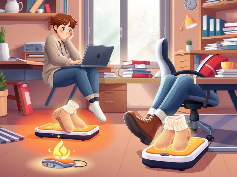 히팅패드 발난로 안전하게 사용하는 방법과 실전 팁