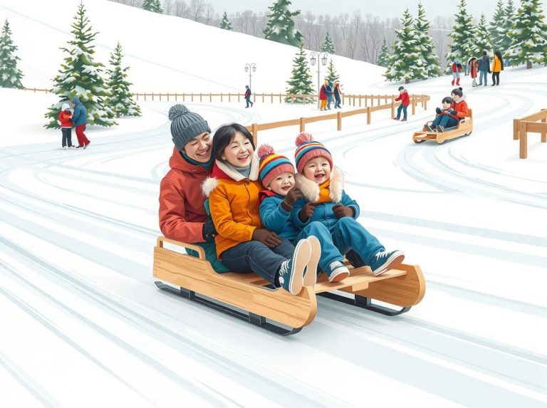눈썰매장 평일 vs 주말, 최고의 경험을 위한 시간 선택 전략