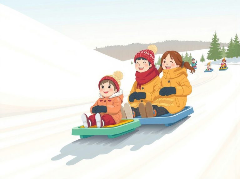 눈썰매장 방문 전 필수 확인사항과 안전수칙